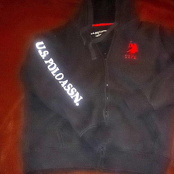 S US Polo hooded sweat jacket - Picture 2 of 6